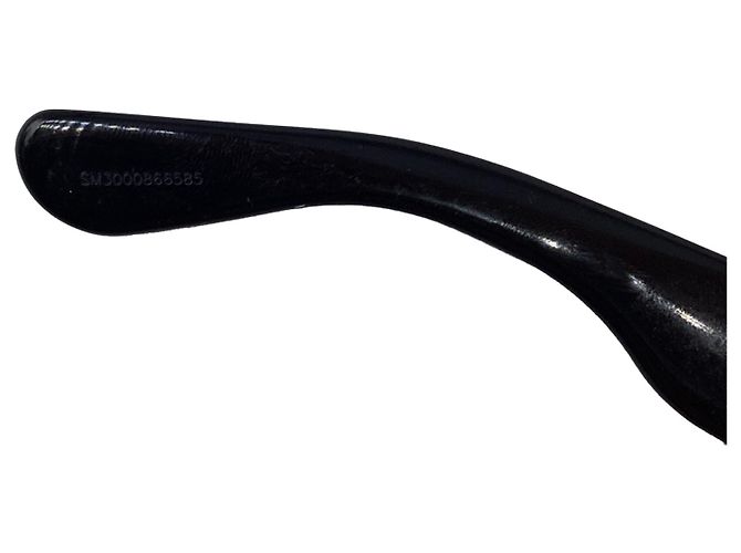 Tom Ford Fausto Rectangular Sunglasses in Black Acetate - view 8