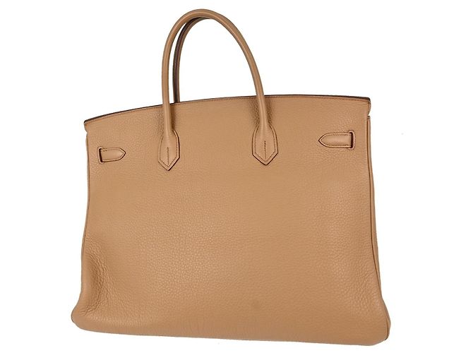 Hermès Hermes Birkin Brown Togo con Palladium Hardware 40 Camello - vista 2