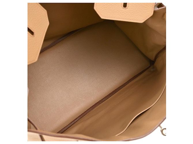Hermès Hermes Birkin Brown Togo con Palladium Hardware 40 Camello - vista 3