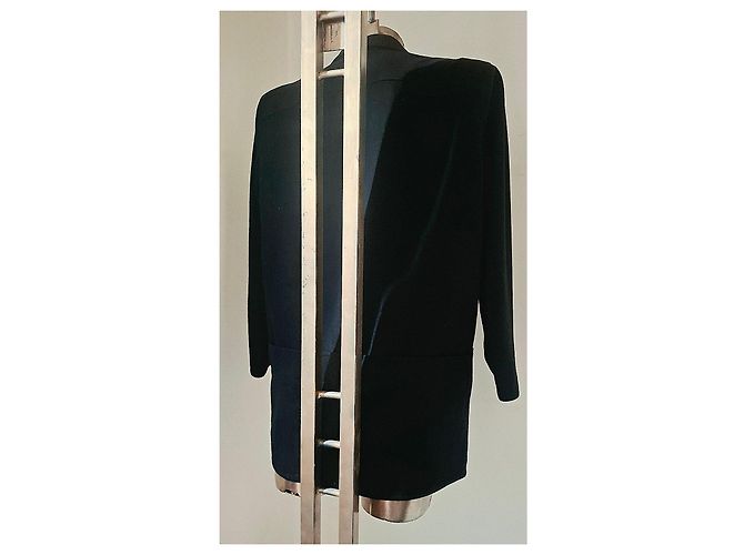 Autre Marque Marina Sport Wollblazer Schwarz - Ansicht 10