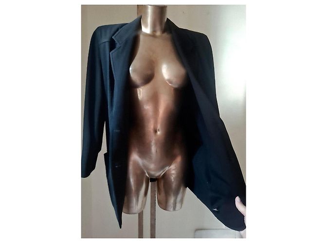 Autre Marque Marina Sport Wollblazer Schwarz - Ansicht 13