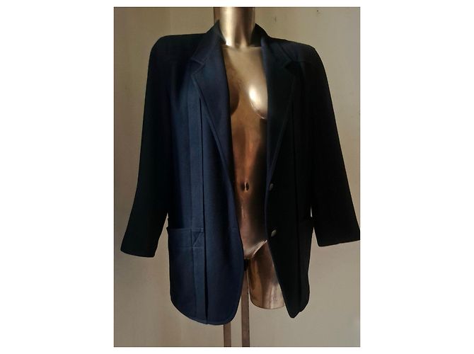 Autre Marque Marina Sport Wollblazer Schwarz - Ansicht 4