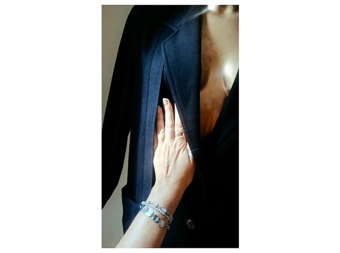 Autre Marque Marina Sport Wollblazer Schwarz - Ansicht 7