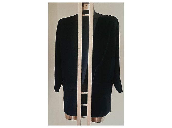 Autre Marque Marina Sport Wollblazer Schwarz - Ansicht 9