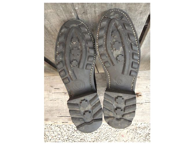 Botines Chelsea de cuero Robert Clergerie Negro - vista 6