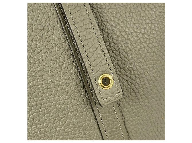 Hermès Hermes Picotin Lock Clemence PM Grün - Ansicht 5