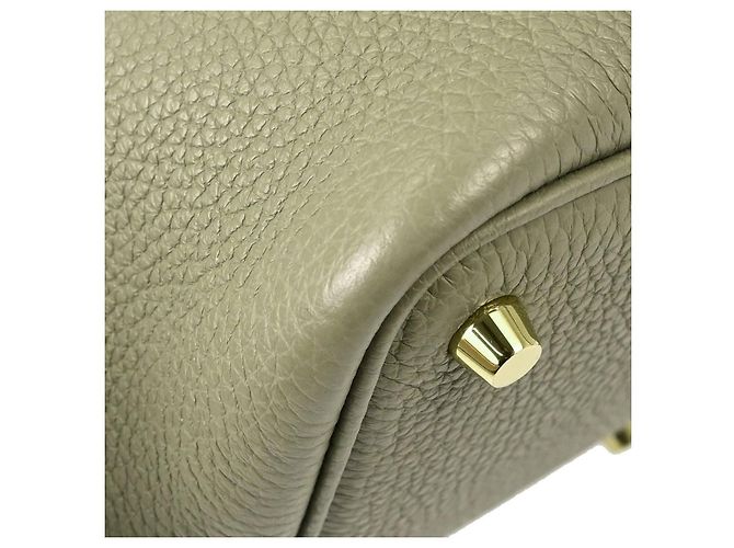 Hermès Hermes Picotin Lock Clemence PM Grün - Ansicht 7