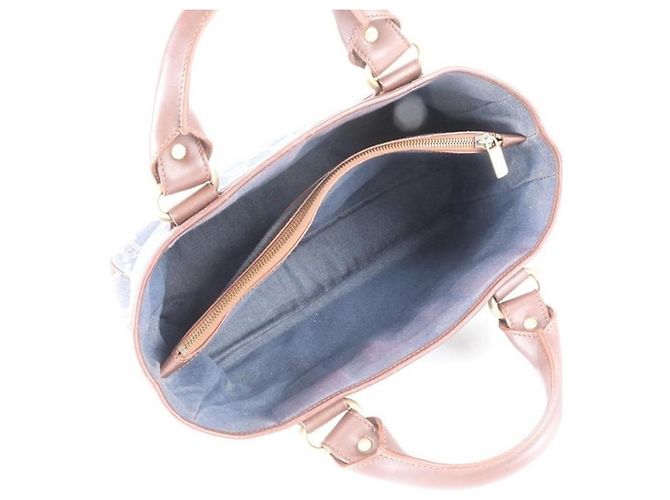 Bolso Céline Boogie Denim Macadam Azul Castaño - vista 6