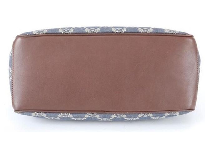 Bolso Céline Boogie Denim Macadam Azul Castaño - vista 8