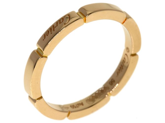 Anello Cartier Maillon Panthère Oro Rosa 18K - vista 2