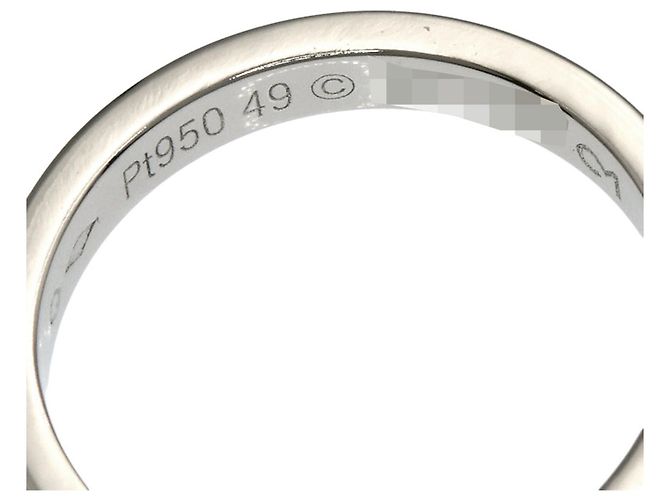 Cartier C Ring mit 1P Diamant aus Platin - Ansicht 5