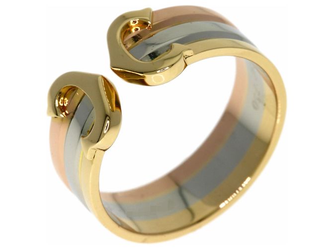 Cartier 2C Band Ring aus 18K Gold - Ansicht 2