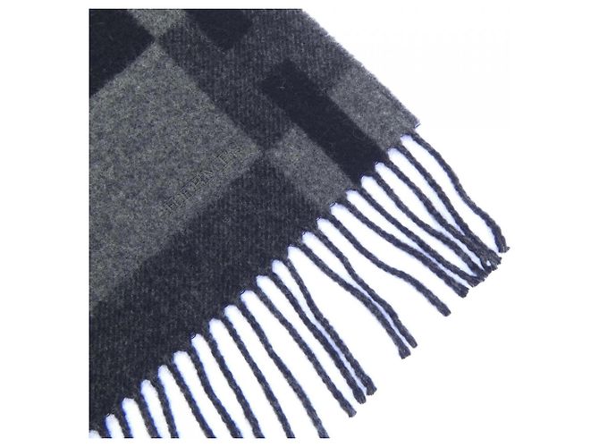 Hermès Hermes H Passant Scarf Brown Black - view 2