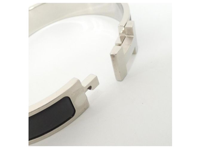 Hermès Pulseira Hermes Click H Charm Preto - vista 7