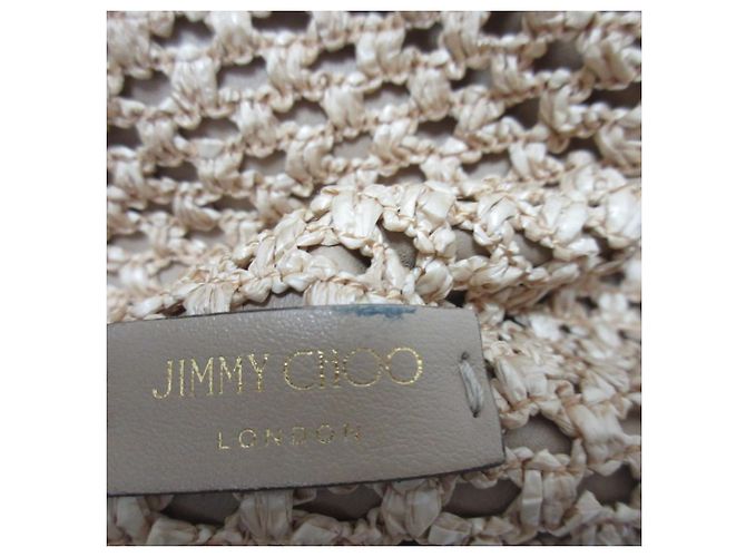 Borsa a secchiello Bonbon Jimmy Choo Beige - vista 16