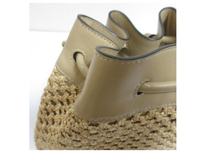 Borsa a secchiello Bonbon Jimmy Choo Beige - vista 18