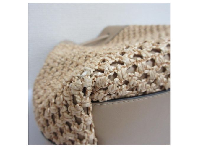 Borsa a secchiello Bonbon Jimmy Choo Beige - vista 19