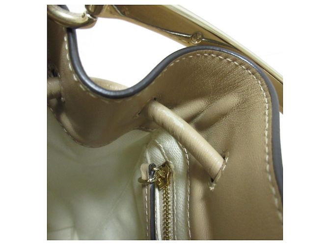Borsa a secchiello Bonbon Jimmy Choo Beige - vista 20