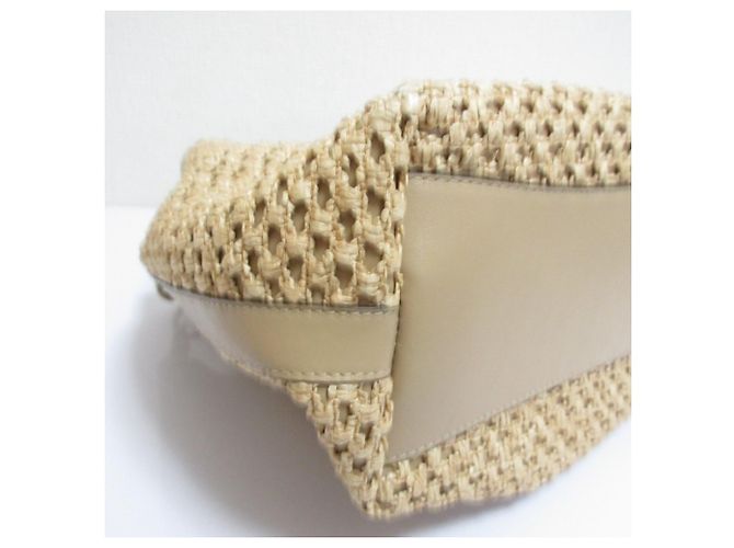 Borsa a secchiello Bonbon Jimmy Choo Beige - vista 5