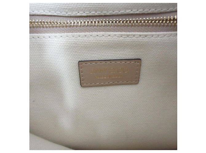 Borsa a secchiello Bonbon Jimmy Choo Beige - vista 6