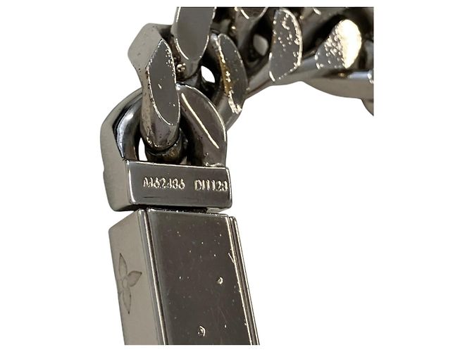 Bracciale con ciondoli argento Louis Vuitton - vista 5