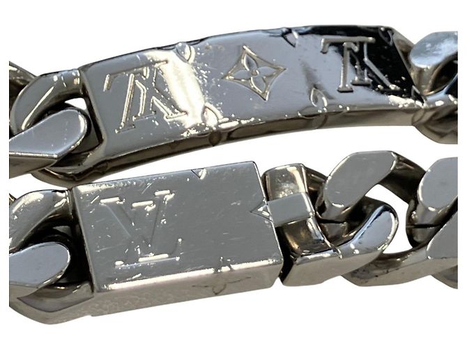 Bracciale con ciondoli argento Louis Vuitton - vista 6