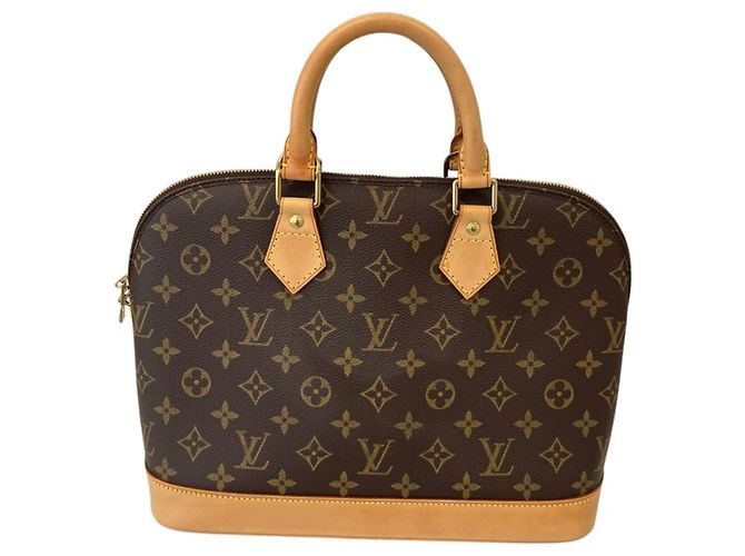 Bolsa de mão Louis Vuitton Alma PM Monogram M51130 Marrom Monograma - vista 2