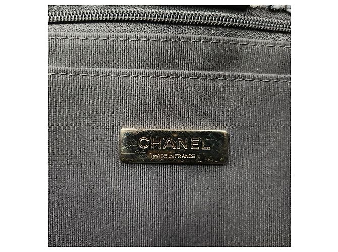 Saco Tote acolchoado em tweed Chanel Coconeige Collection Branco Azul - vista 16