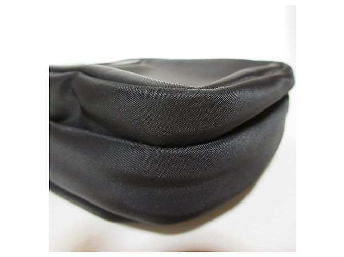 Anya Hindmarch Essentials Crossbody Eyes Nylon Shoulder Pouch Nero - vista 7