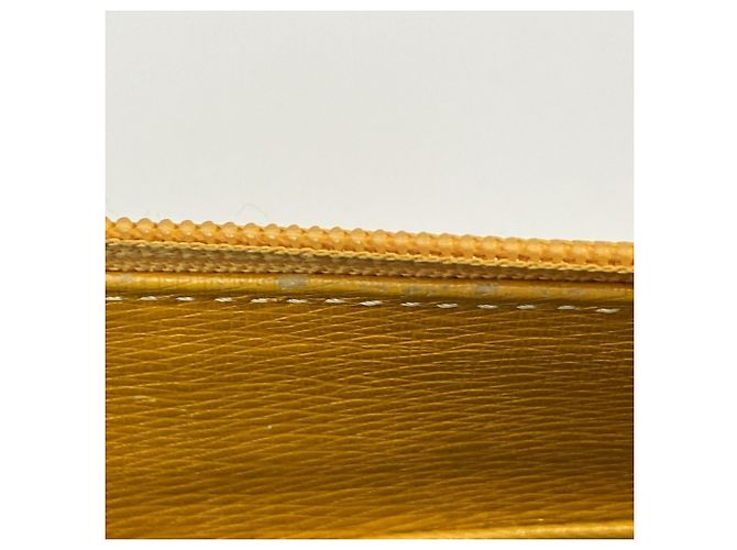 Borsa a mano Burberry in pelle gialla Giallo - vista 10