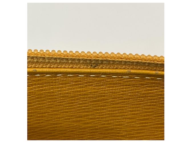 Borsa a mano Burberry in pelle gialla Giallo - vista 11