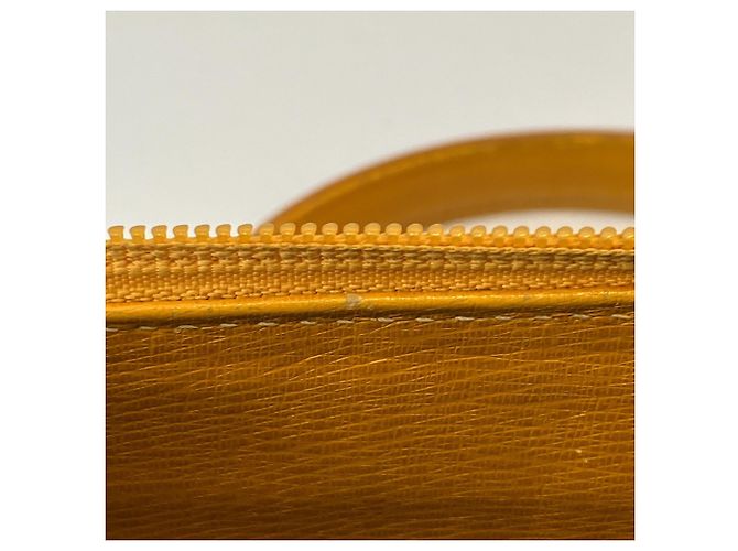 Borsa a mano Burberry in pelle gialla Giallo - vista 13