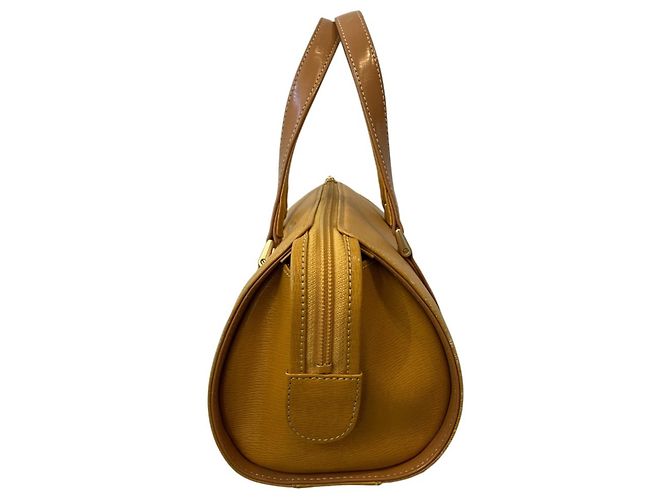 Borsa a mano Burberry in pelle gialla Giallo - vista 2