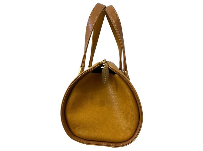 Borsa a mano Burberry in pelle gialla Giallo - vista 4