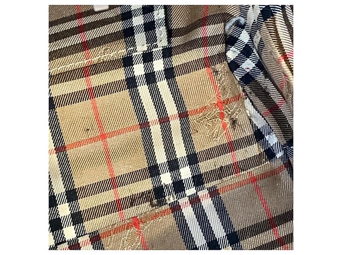 Borsa a mano Burberry in pelle gialla Giallo - vista 9