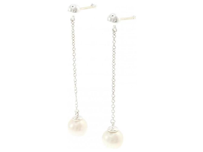 Autre Marque Pendientes de botón Tiffany Silver 925 - vista 2
