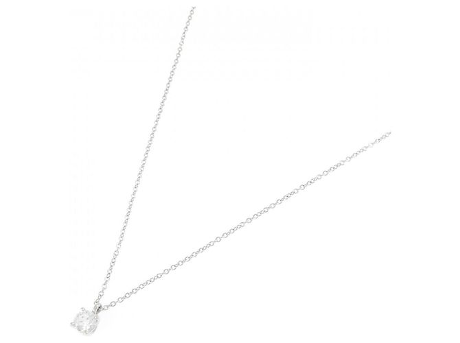 Autre Marque Tiffany & Co. Solitär-Diamant-Halskette - Ansicht 2