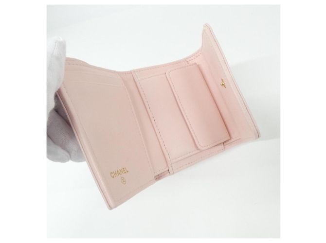 Cartera Tri-Fold Chanel AP5296 Rosa - vista 3