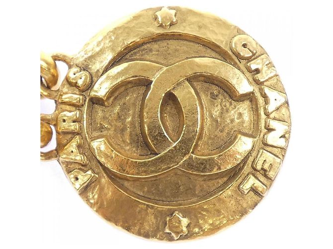 Cinturón de cadena dorada Chanel Dorado - vista 2