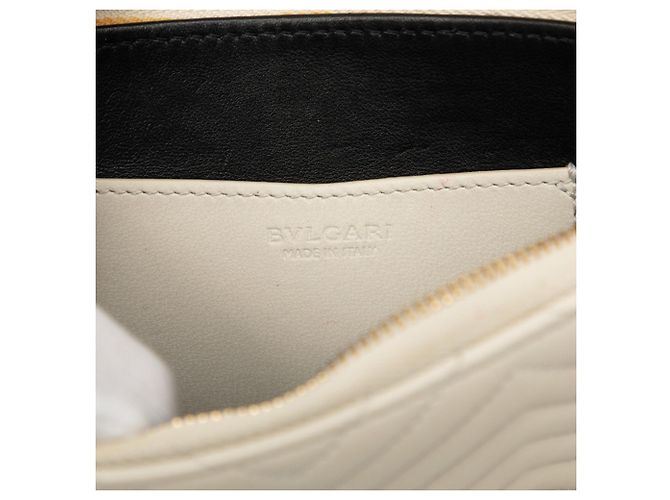 Bulgari Borsa a tracolla Bvlgari Serpenti Forever Bianco - vista 5