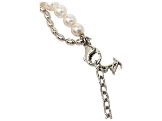 Louis Vuitton Pearl Fusion Halskette Silber - Ansicht 4