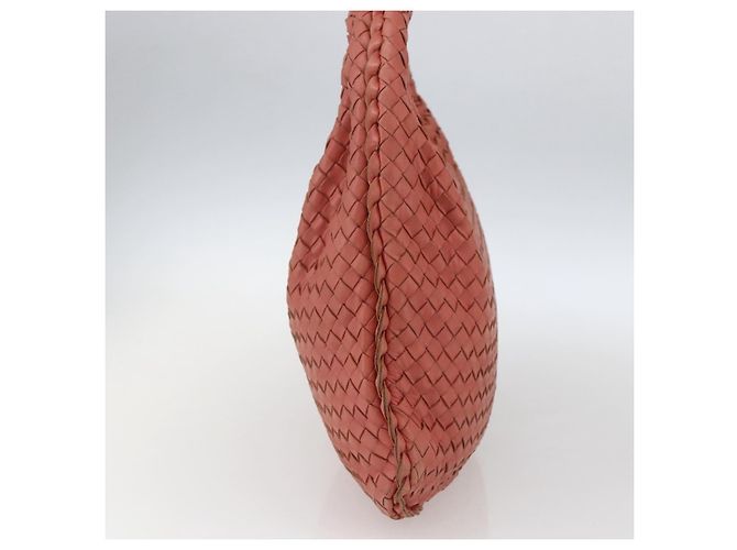Bottega Veneta Borsa Hobo Intrecciato Nappa Medium Rosa - vista 4