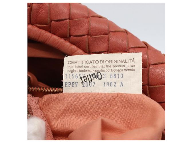 Bottega Veneta Borsa Hobo Intrecciato Nappa Medium Rosa - vista 7