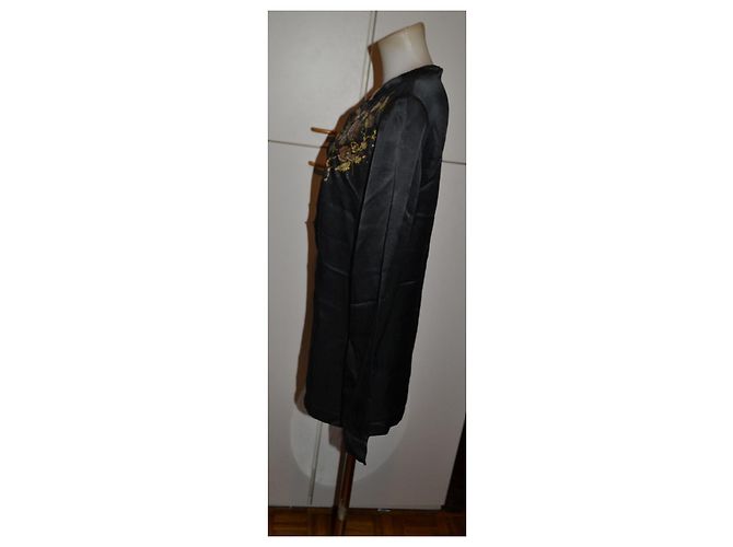 Blusa Just Cavalli nera ricamata Nero - vista 3
