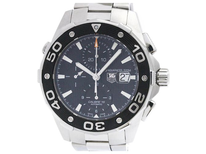 Tag Heuer Aquaracer 500M Chronograph Automatic Stainless Steel 45 - vista 4