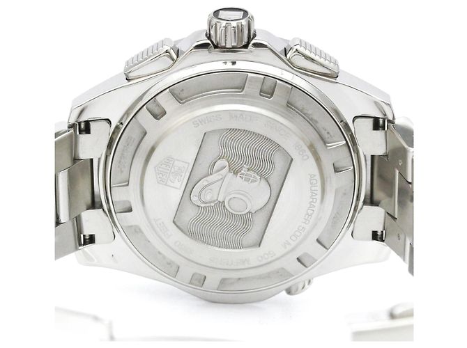 Tag Heuer Aquaracer 500M Chronograph Automatic Stainless Steel 45 - vista 6