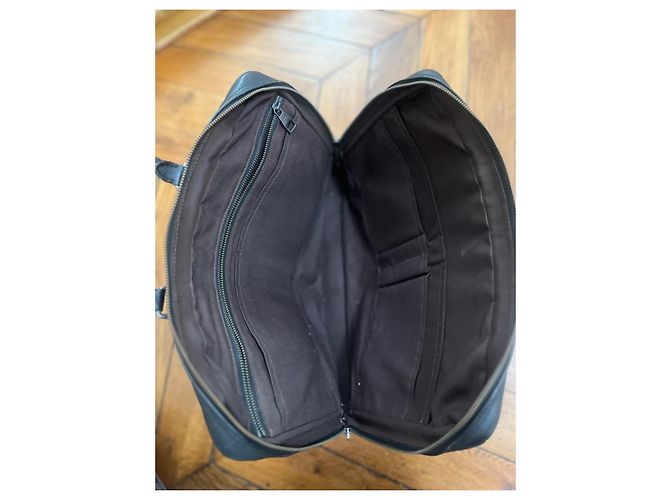 Pasta Louis Vuitton Damier Graphite Preto - vista 11