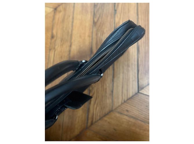 Pasta Louis Vuitton Damier Graphite Preto - vista 13