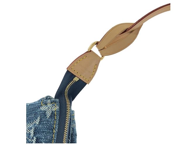 Louis Vuitton Monogram Denim Pochette Accessoires Blau - Ansicht 4