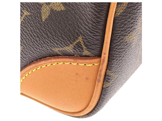 Borsa a tracolla Louis Vuitton Monogram Trocadero Marrone - vista 4